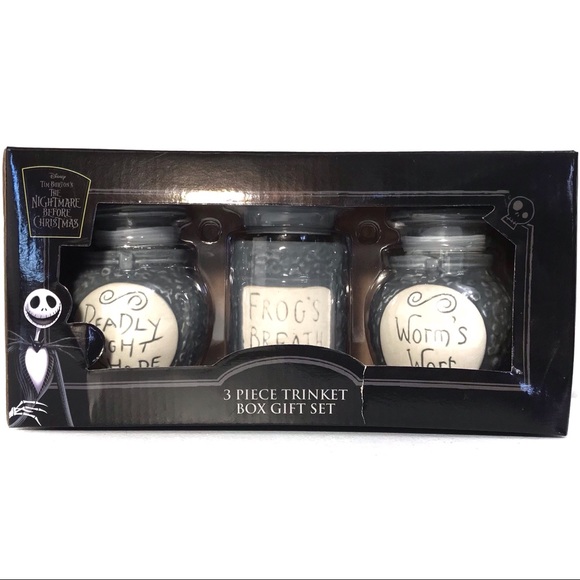 Trinket Jar Set The Nightmare Before Christmas - Picture 6 of 8